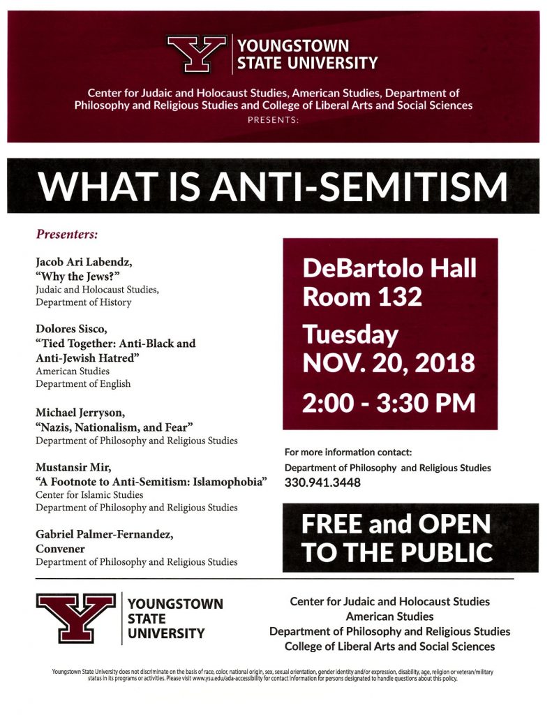 What is Antisemitism Flyer