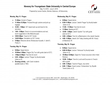 Holocaust and Human Rights Itinerary
