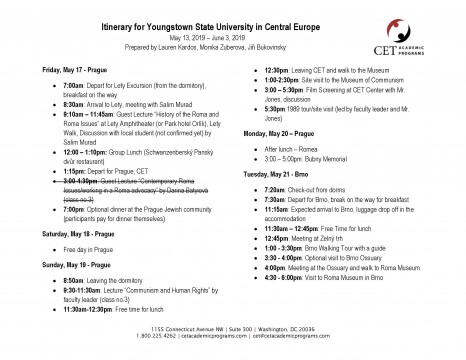 Holocaust and Human Rights Itinerary