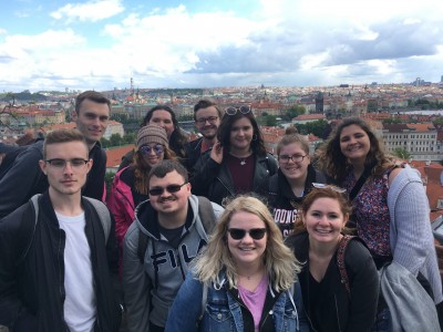 YSU Students in Prague