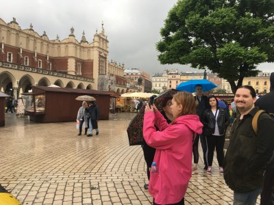 YSU Students in Cracow