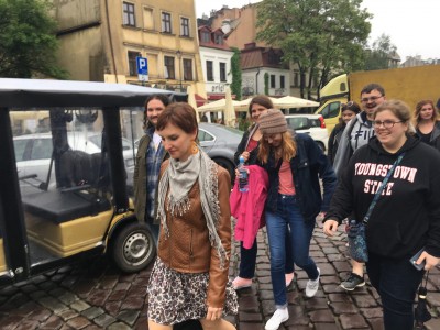 YSU students in Cracow