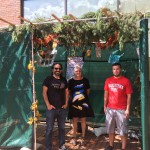 Jacob Labendz, Rabbi Winnig, and Kyle Willis in the Sukkah Jacob Labendz, Rabbi Winnig, and Kyle Willis in the Sukkah