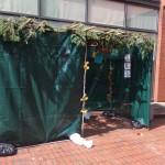 The CJHS Sukkah on September 17, 2021 The CJHS Sukkah on September 17, 2021